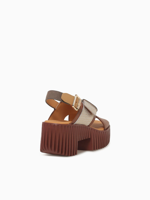 Plia Juno Sienna Cow Leather Multi / 36 / M