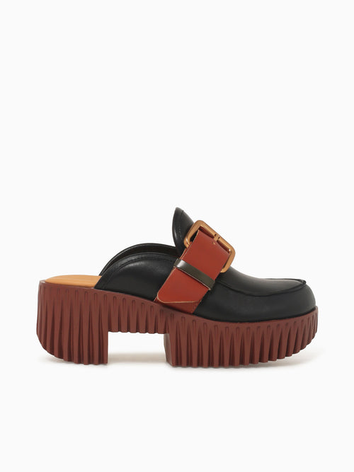 Plia Hazel Black Cow Leather Black / 36 / M