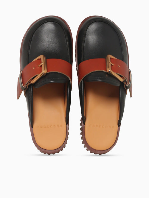 Plia Hazel Black Cow Leather Black / 36 / M