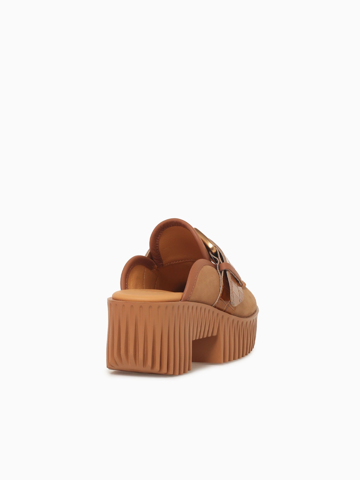 Plia Hazel Sand Nobuck Leather Tan / 36 / M
