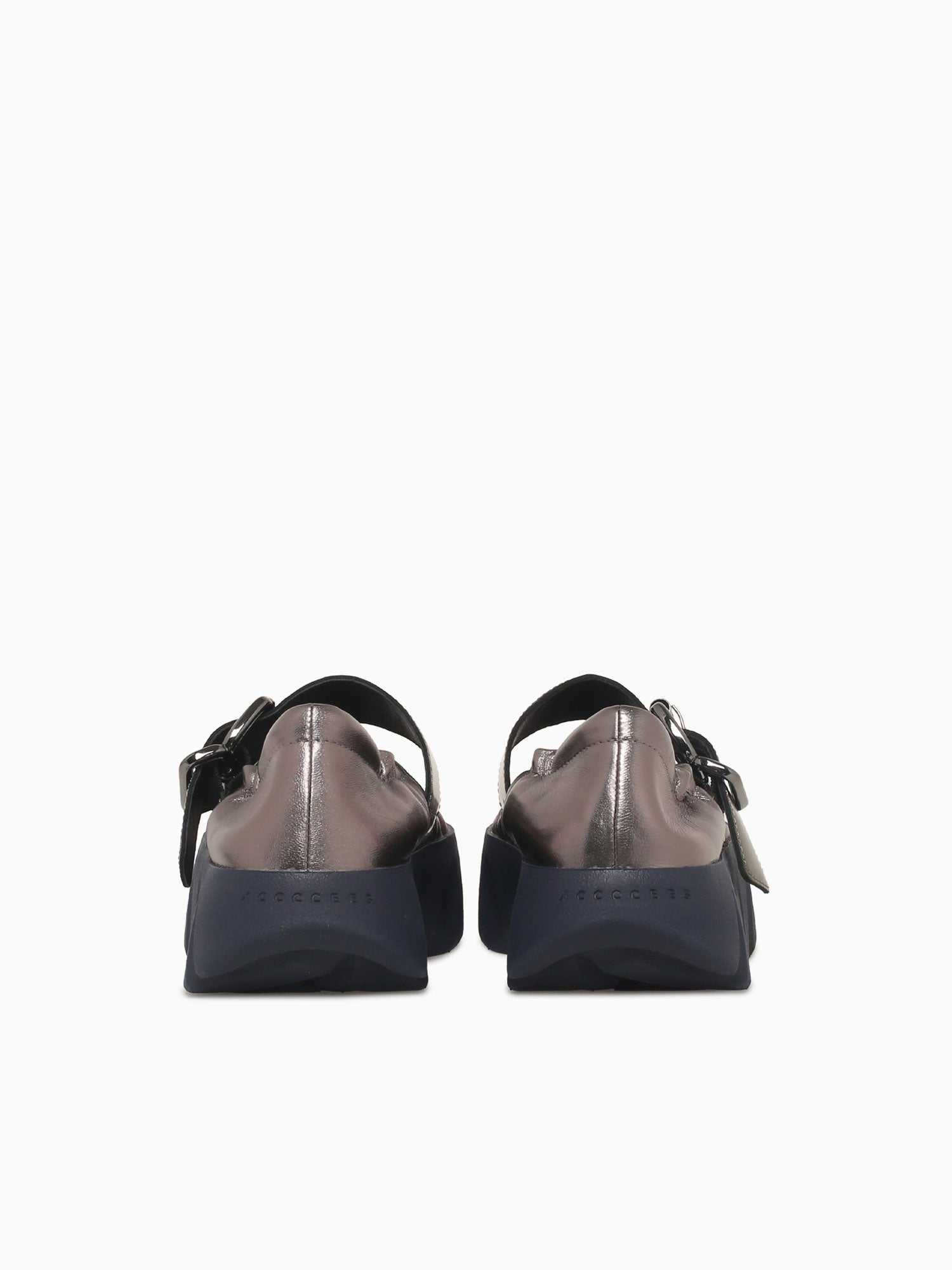 Tura Cove Gunmental Leather Pewter / 36 / M