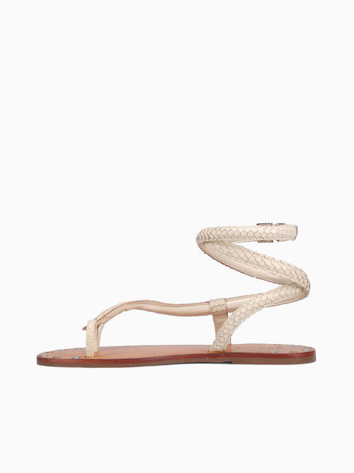 Jina Egg Shell Serpent Cut Off White / 5 / M