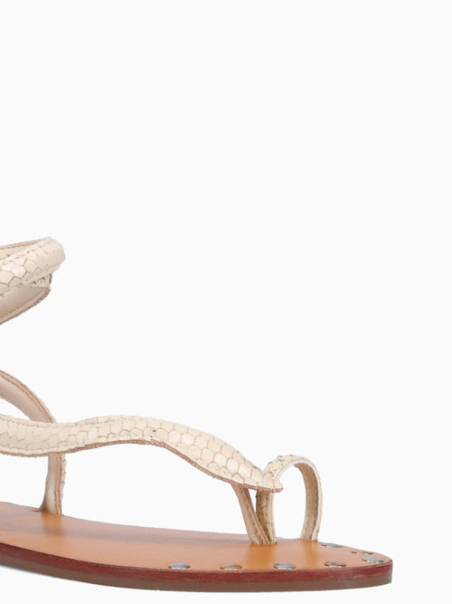 Jina Egg Shell Serpent Cut Off White / 5 / M