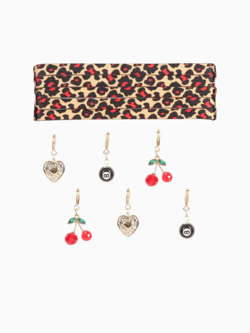 Leopard Lace Charm Kit Brown