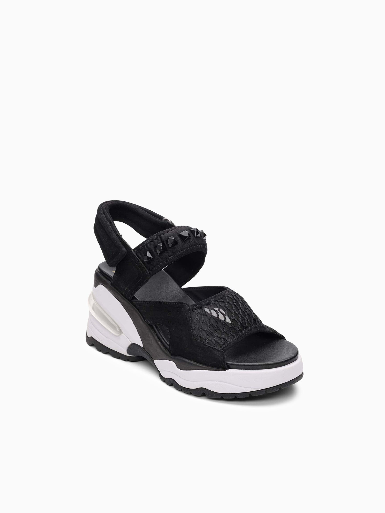Diva Black Lycra Suede