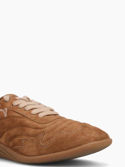 Miura Saddle Suede Tan / 36 / M