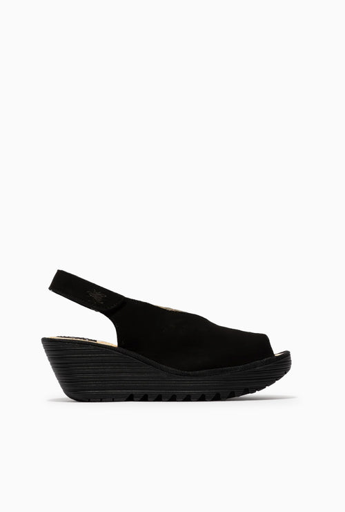 Yeay387fly Black Leather Black / 36 / M