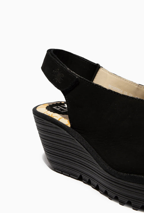 Yeay387fly Black Leather Black / 36 / M