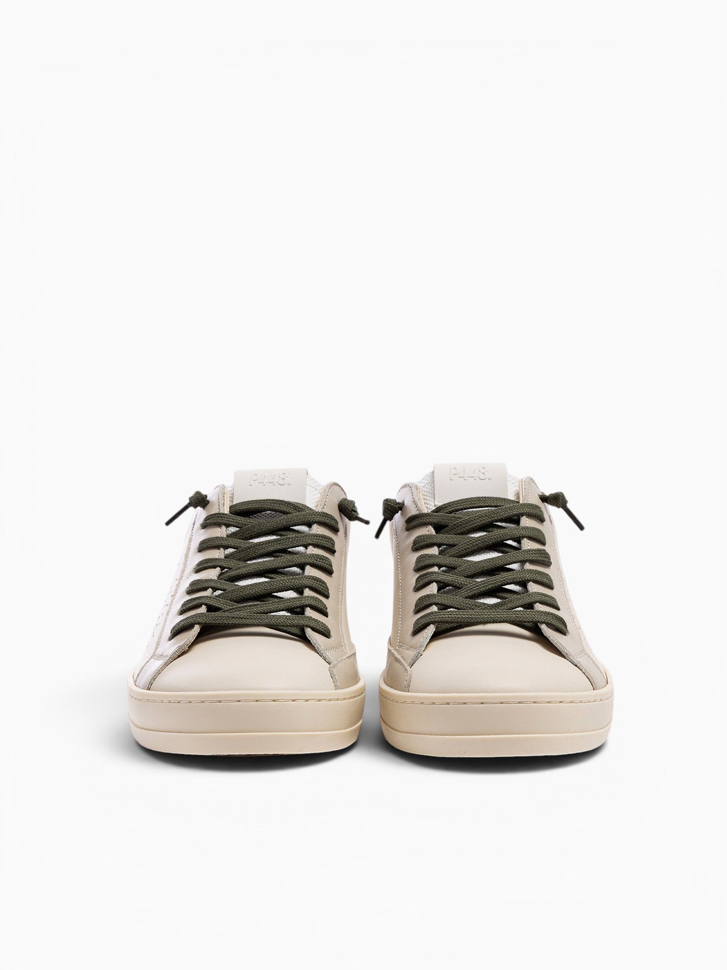 John Cream Leather Off White / 41 / M