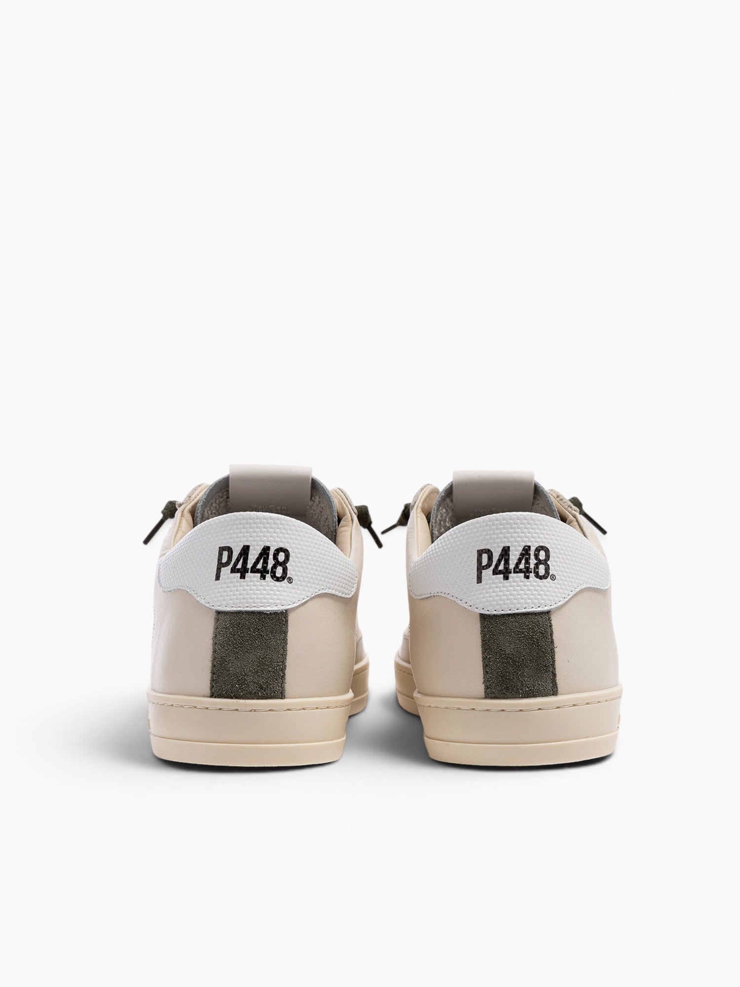 John Cream Leather Off White / 41 / M