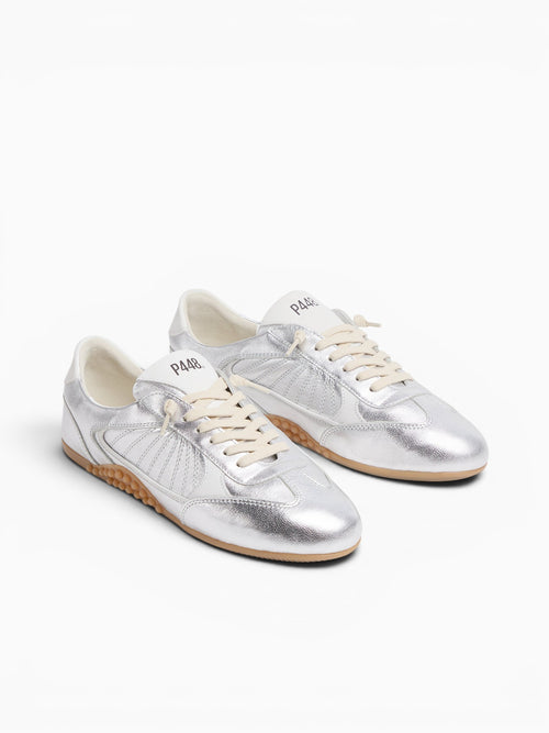 Lisbon Silver White leather Silver / 36 / M