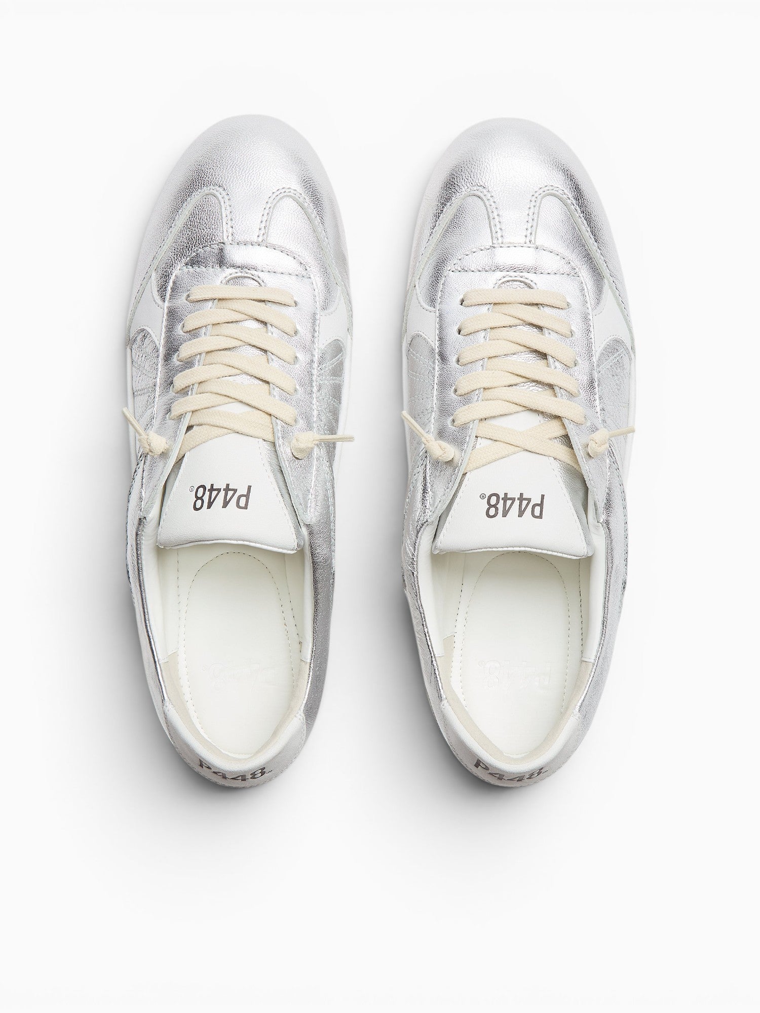 Lisbon Silver White leather Silver / 36 / M