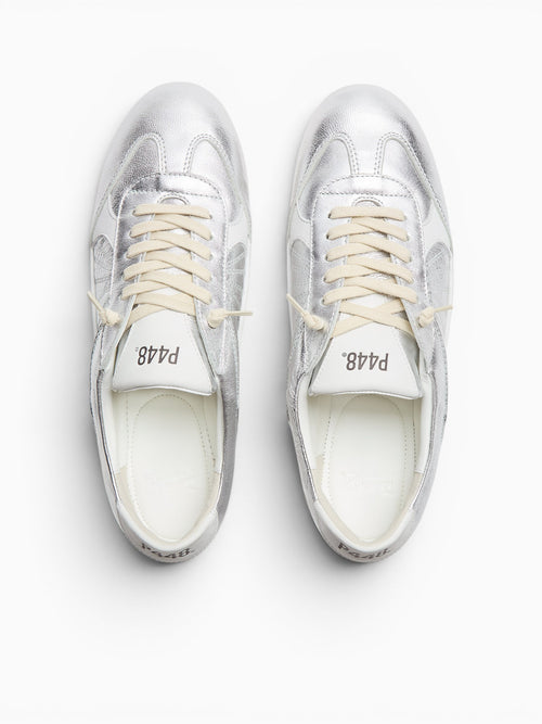 Lisbon Silver White leather Silver / 36 / M