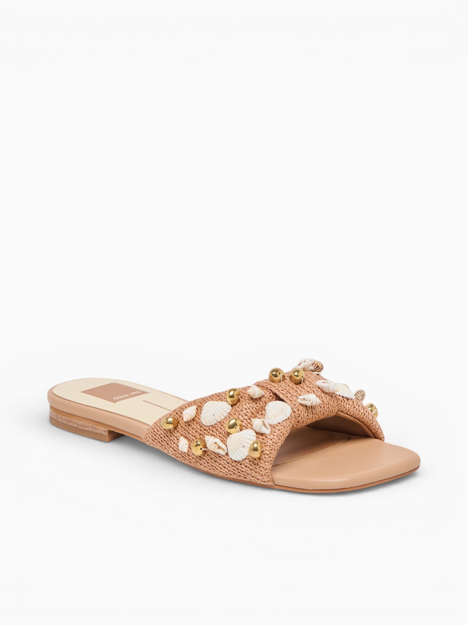 Lizza Toffee Raffia Tan / 6 / M