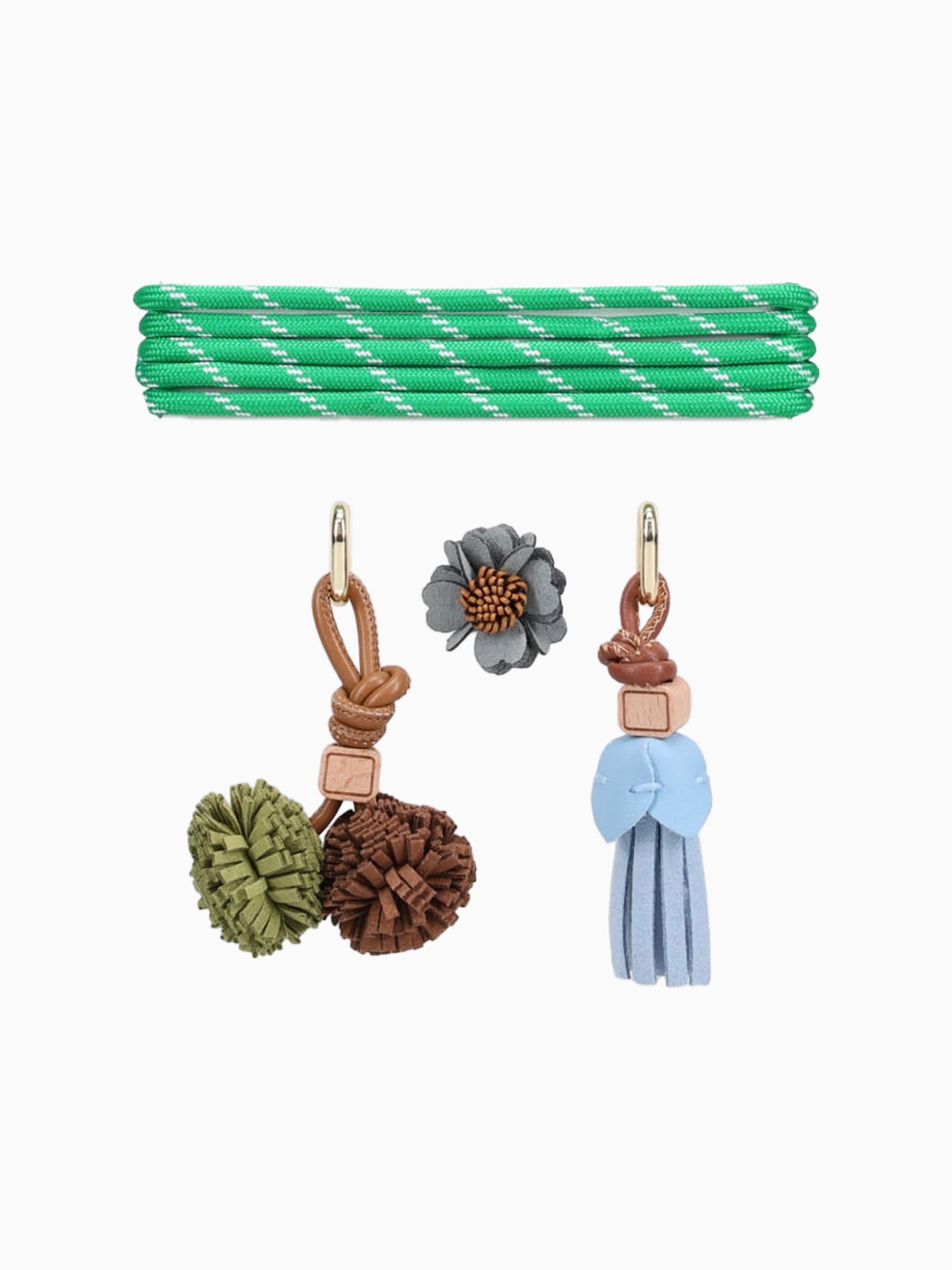 Blue Tassel Charm Kit Blue