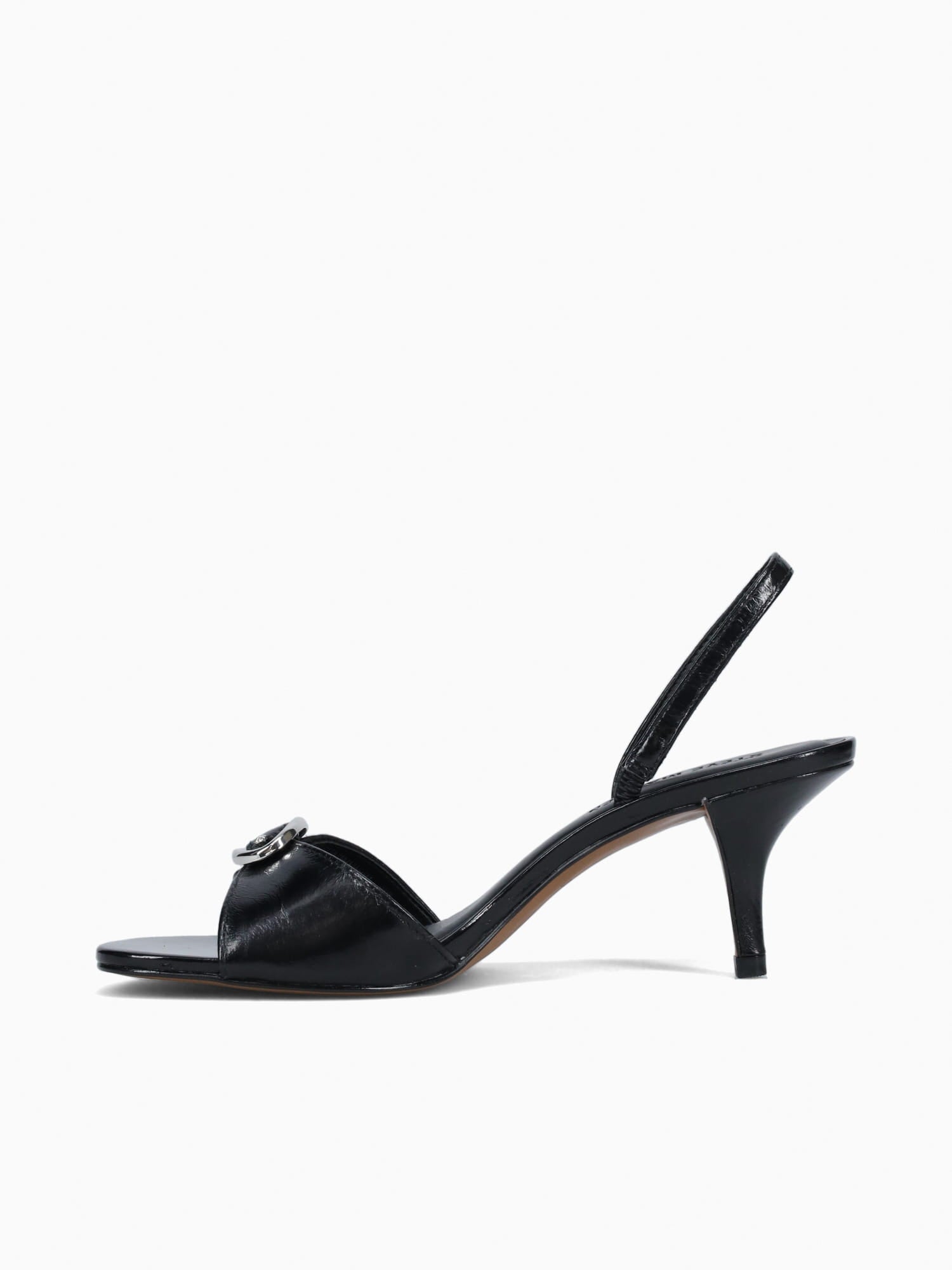 Henrietta Black Leather Black / 6 / M