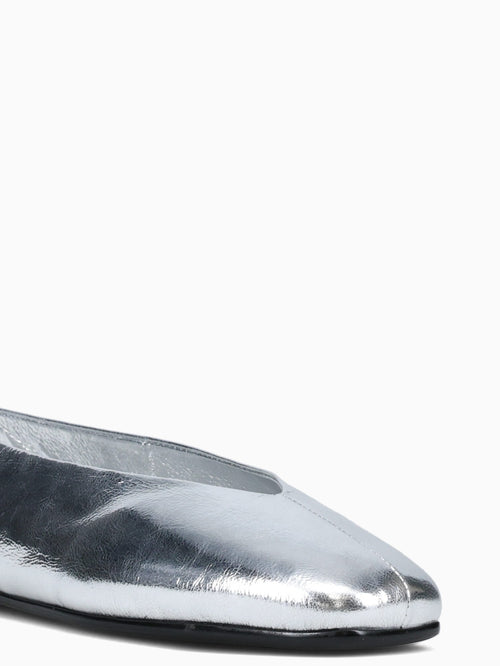 Fathom Silver Kid Leather Silver / 5 / M