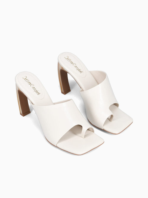 Allocate Ivory Kid Leather Off White / 5 / M
