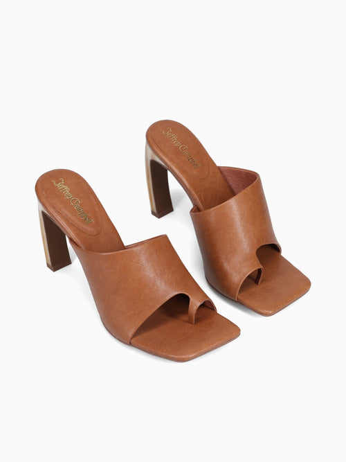 Allocate Tan Kid Leather Tan / 5 / M