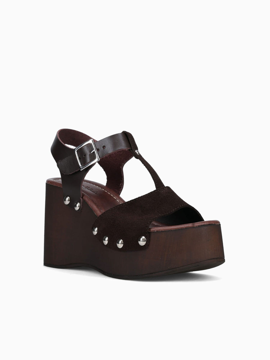 6197 Testa Di Moro Suede Leather Tan / 36 / M