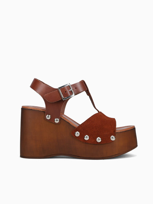 6197 Brown Cuero suede Leather Brown / 36 / M