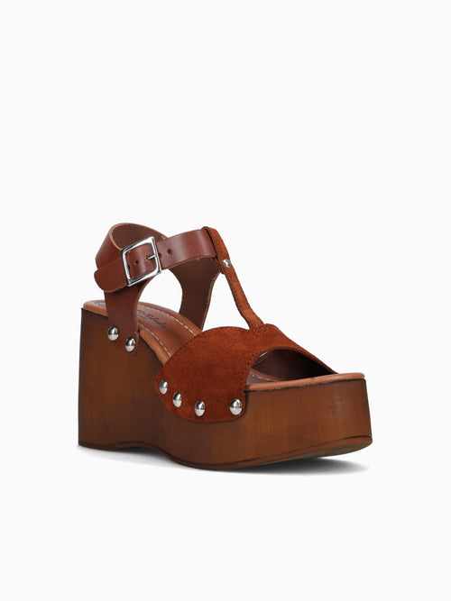 6197 Brown Cuero suede Leather Brown / 36 / M