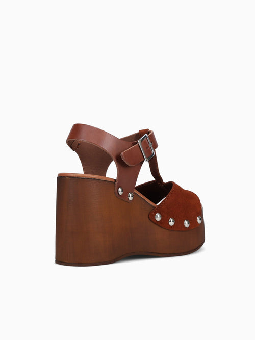 6197 Brown Cuero suede Leather Brown / 36 / M