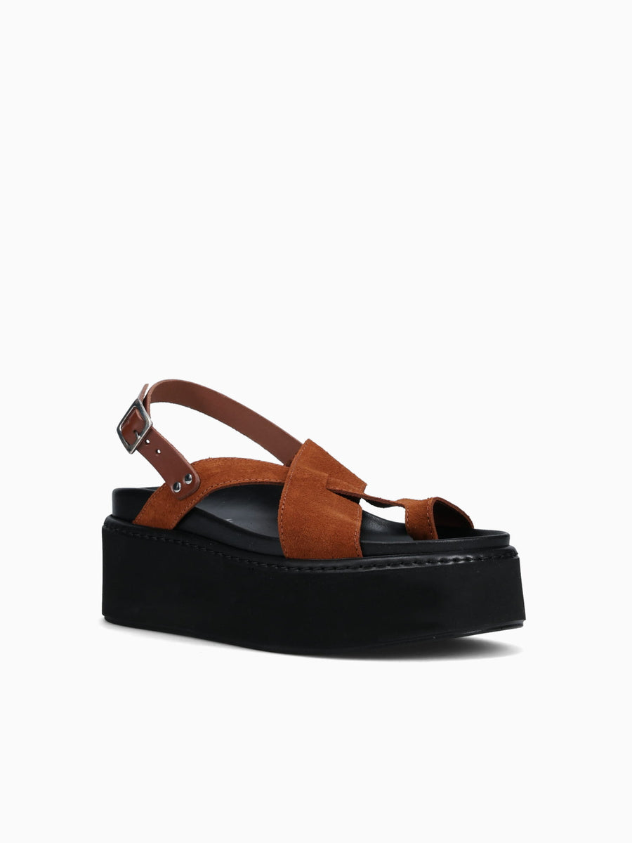 6219 Brown Suede Leather Brown / 36 / M