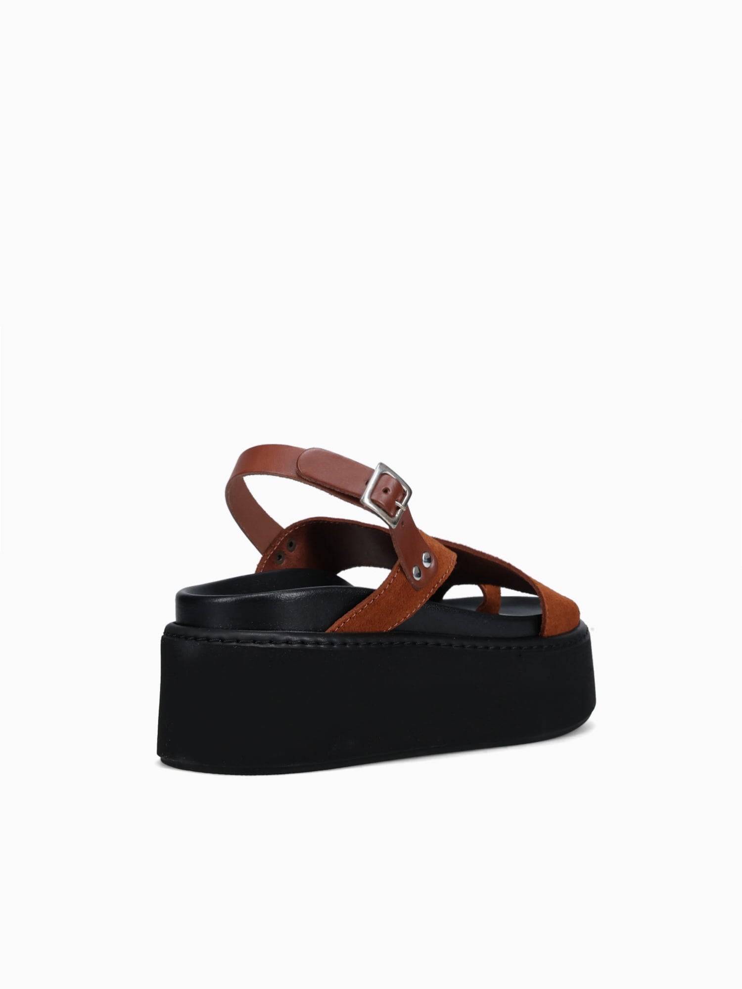 6219 Brown Suede Leather