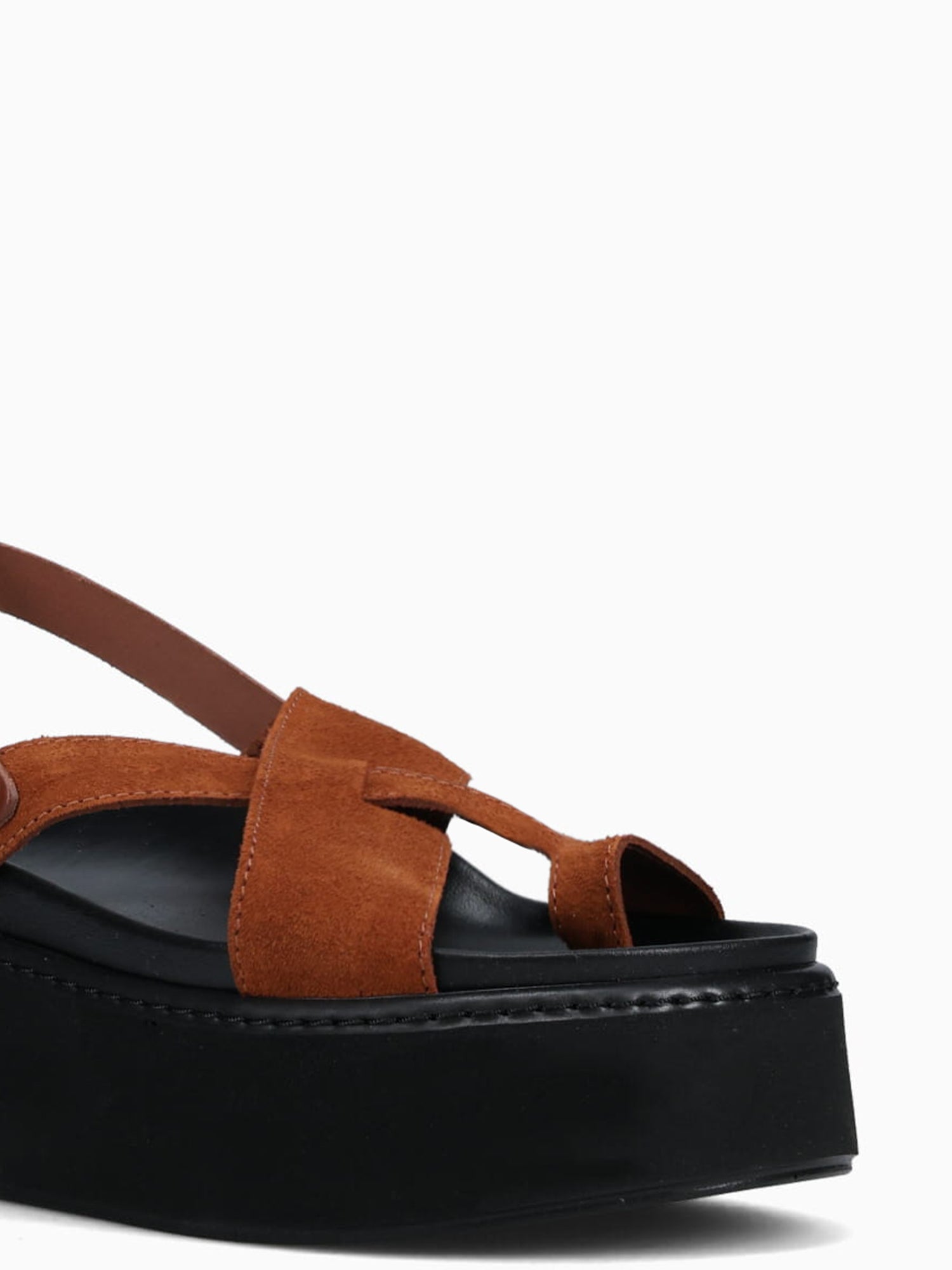 6219 Brown Suede Leather