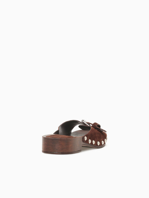 1170 Testa Di Moro Suede Dark Brown / 36 / M