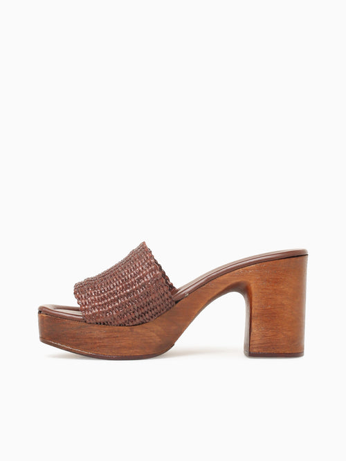 1239 Testa Di Moro Raffia Brown / 36 / M