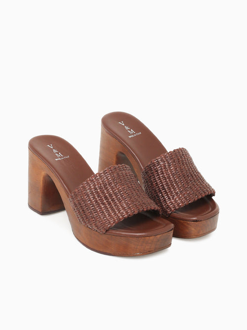 1239 Testa Di Moro Raffia Brown / 36 / M