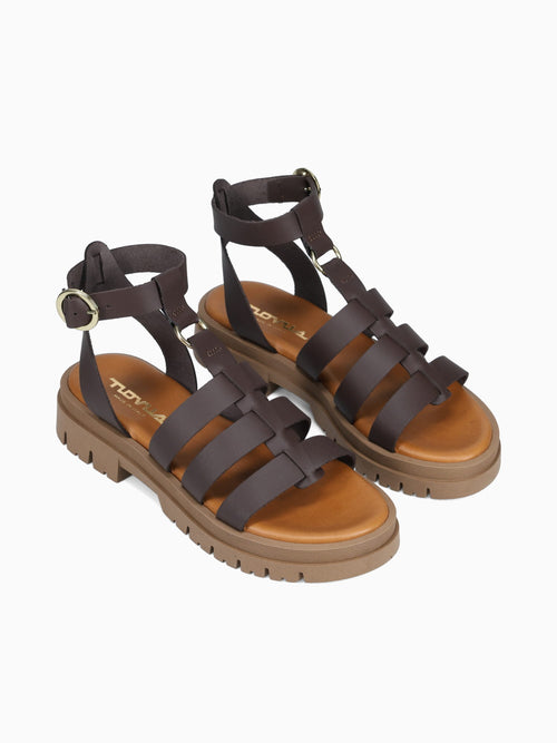 1667 Testa Di Moro Leather Tan / 36 / M