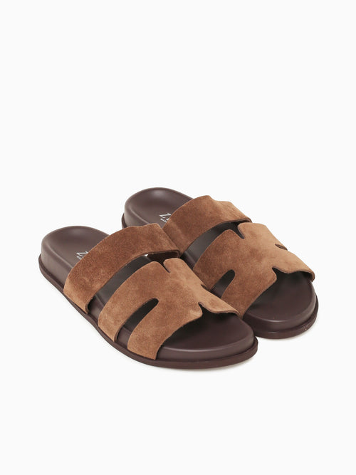 22207 Brown Suede Brown / 41 / M