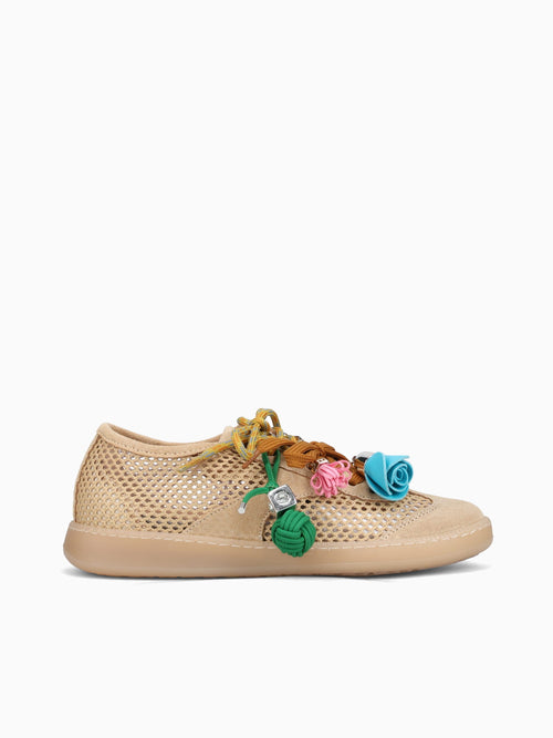 13 Accr 109 camel Mais Lattice leather Tan / 36 / M