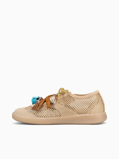 13 Accr 109 camel Mais Lattice leather Tan / 36 / M
