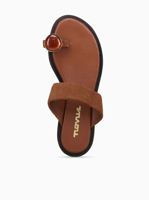 Juliettee Tan Suede Tan / 5 / M