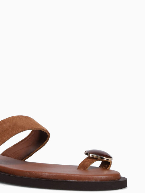 Juliettee Tan Suede Tan / 5 / M