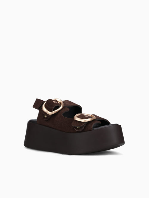 Ariana Bitter Suede Brown / 5 / M