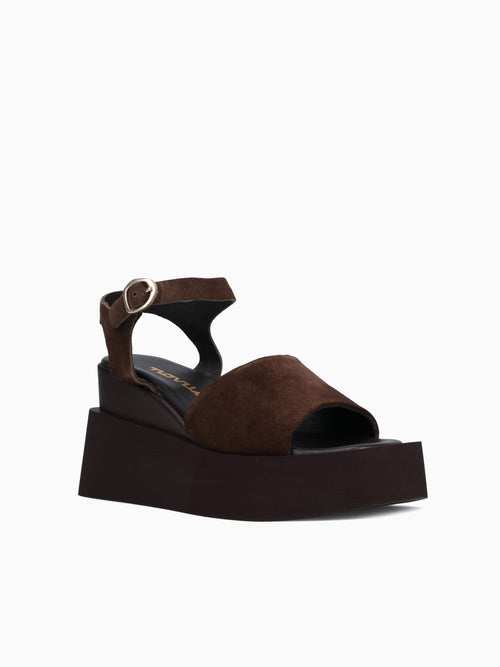 Valerianne Bitter Suede Brown / 5 / M