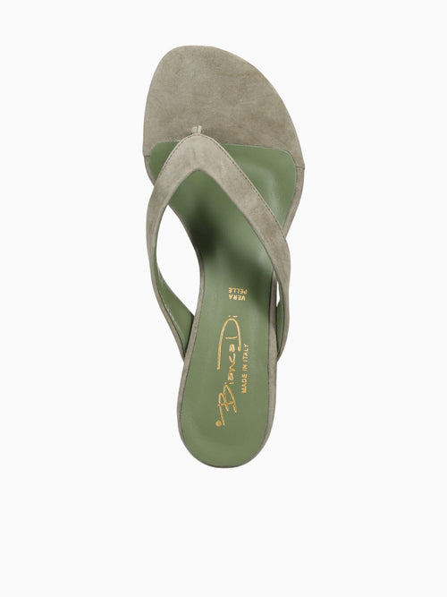 2890 Kaki Suede Dark Green / 36 / M