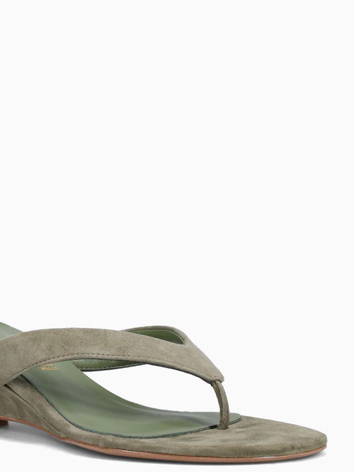 2890 Kaki Suede Dark Green / 36 / M
