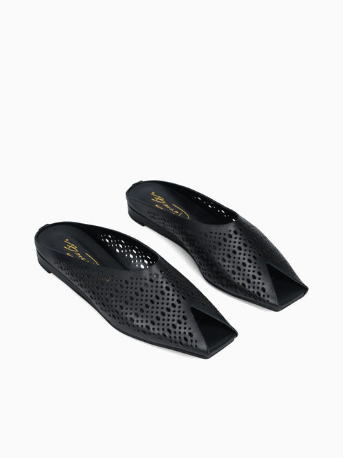 317 Black Nappa Black / 36 / M