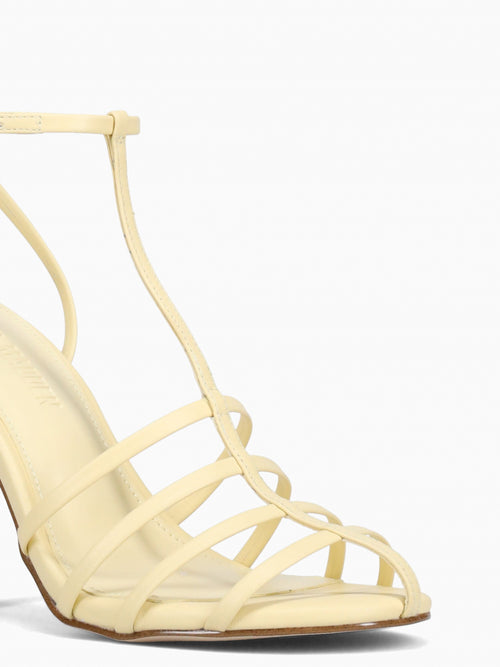 Tildah Yellow Leather Yellow / 6 / M