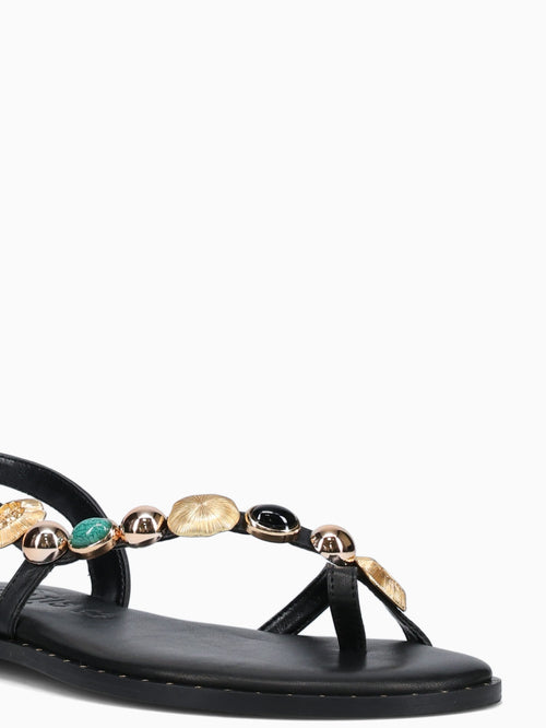 Agnes Black Leather Black / 36 / M
