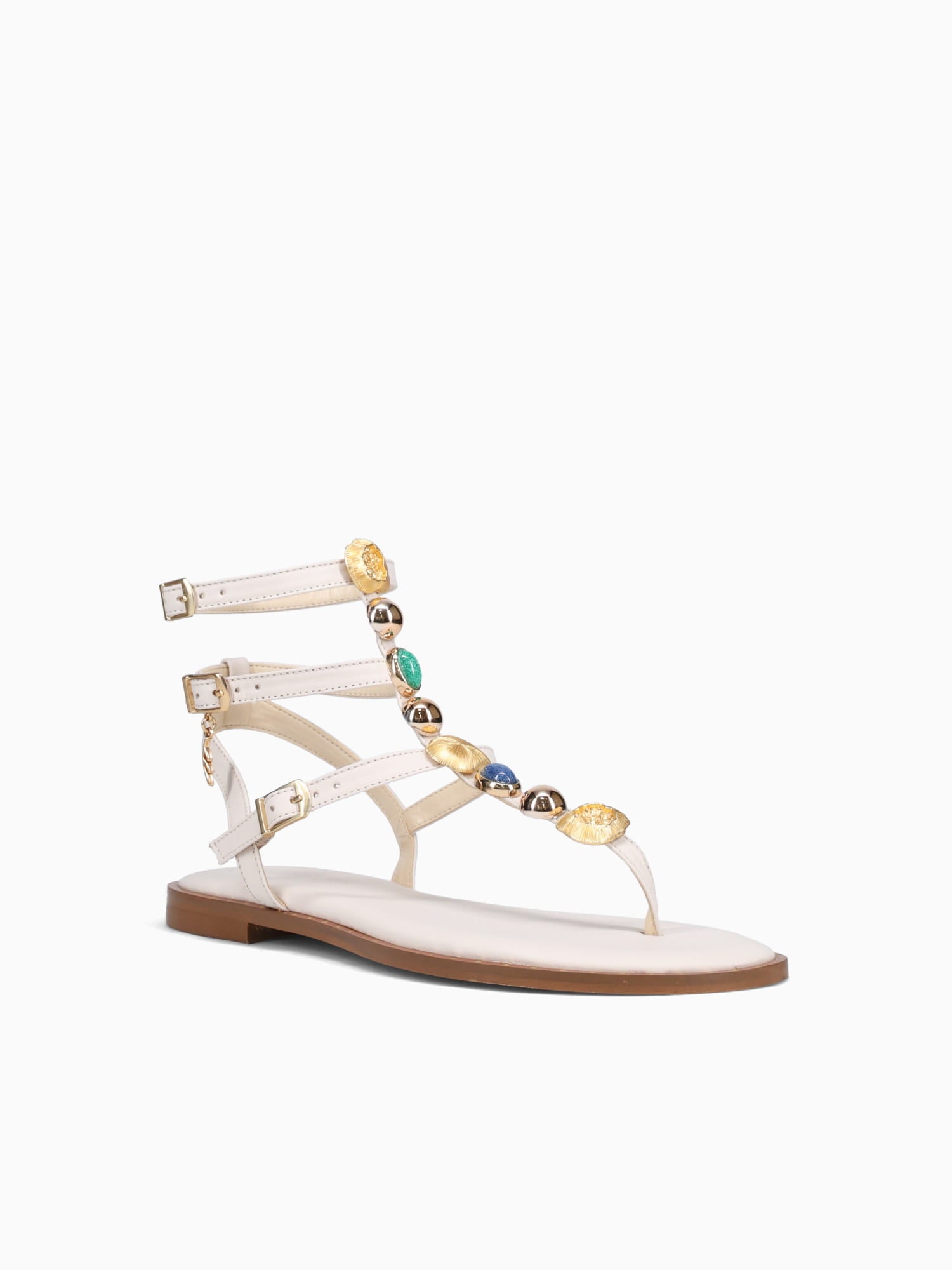 Ifigeneia Off White Leather Off White / 36 / M