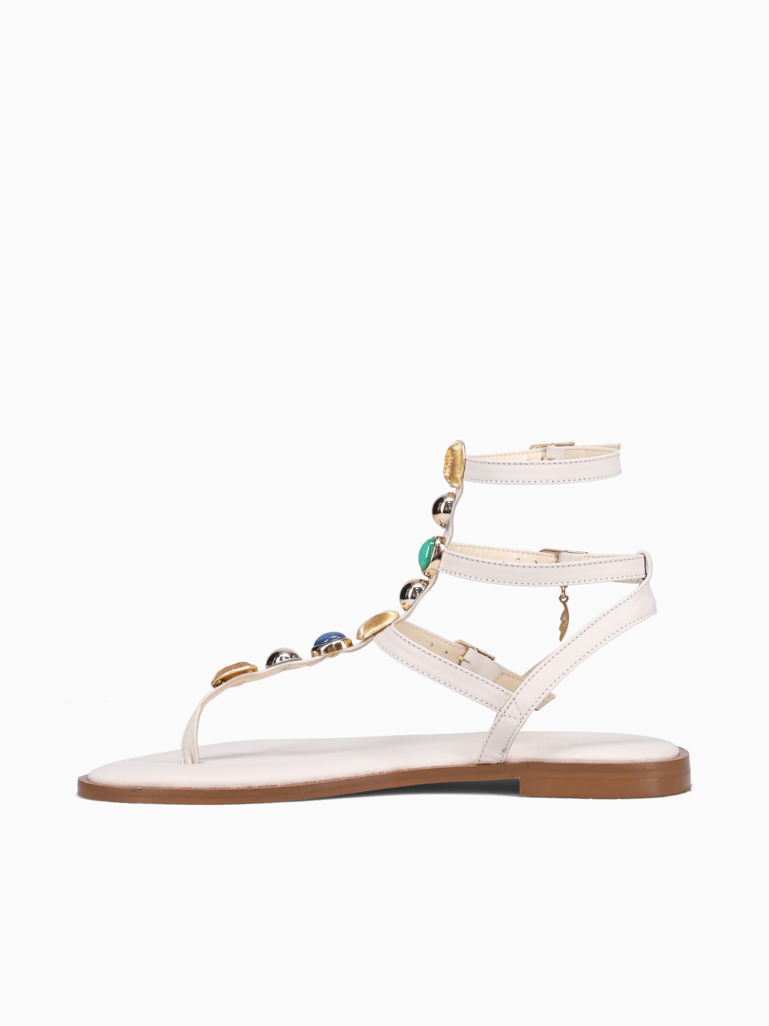 Ifigeneia Off White Leather Off White / 36 / M