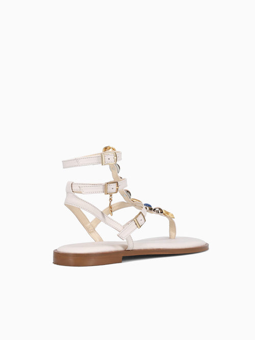 Ifigeneia Off White Leather Off White / 36 / M