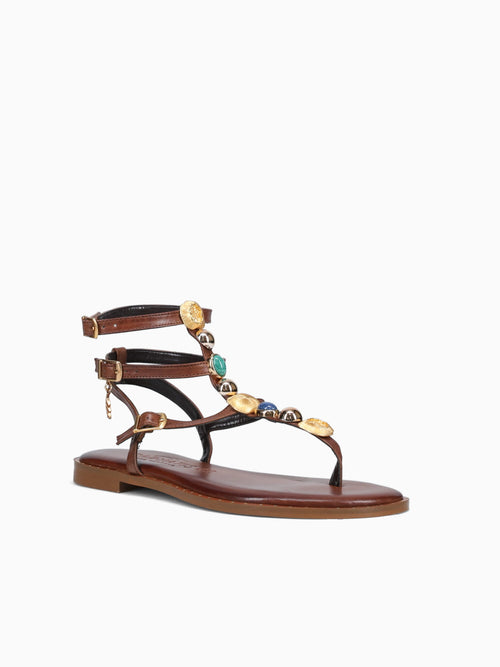 Ifigeneia Brown Leather Brown / 36 / M